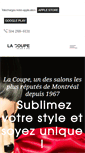 Mobile Screenshot of lacoupe.ca