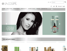 Tablet Screenshot of lacoupe.com